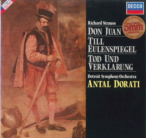 

LP Record ANTAL DORATI, DETROIT SYMPHONY ORCH - R Strauss Don Juan, Op20 / Till Eul 642674AZ DECCA Germany Classical Used