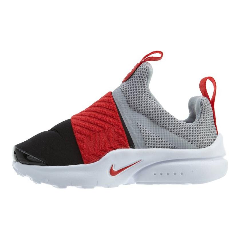 Nike Presto Extreme TD Šedá Červená Černá Dětské Tenisky Vlčí šedá Univerzitní červená 870019-009