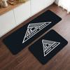 Salavat Yulaev Ufa (5) Flannel Kitchen Mat Soft Anti-Slip Kitchen Floor Runner Rug Kitchen Rug for Home Kitchen Decor
