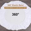 1PC Waterproof Fitted Sheet Soft Comfortable Breathable Bedding 360 Degree Full Surround Mattress Cover for Single Double Bed