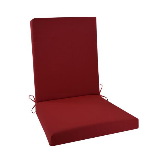 

Rocking Chair Cushion 19 x18 Seat Cushion with Ties Sun-Proof Fade Resistant Back And Seat Cushion for Outdoor Dining Chair Patio Chair 45cm красный