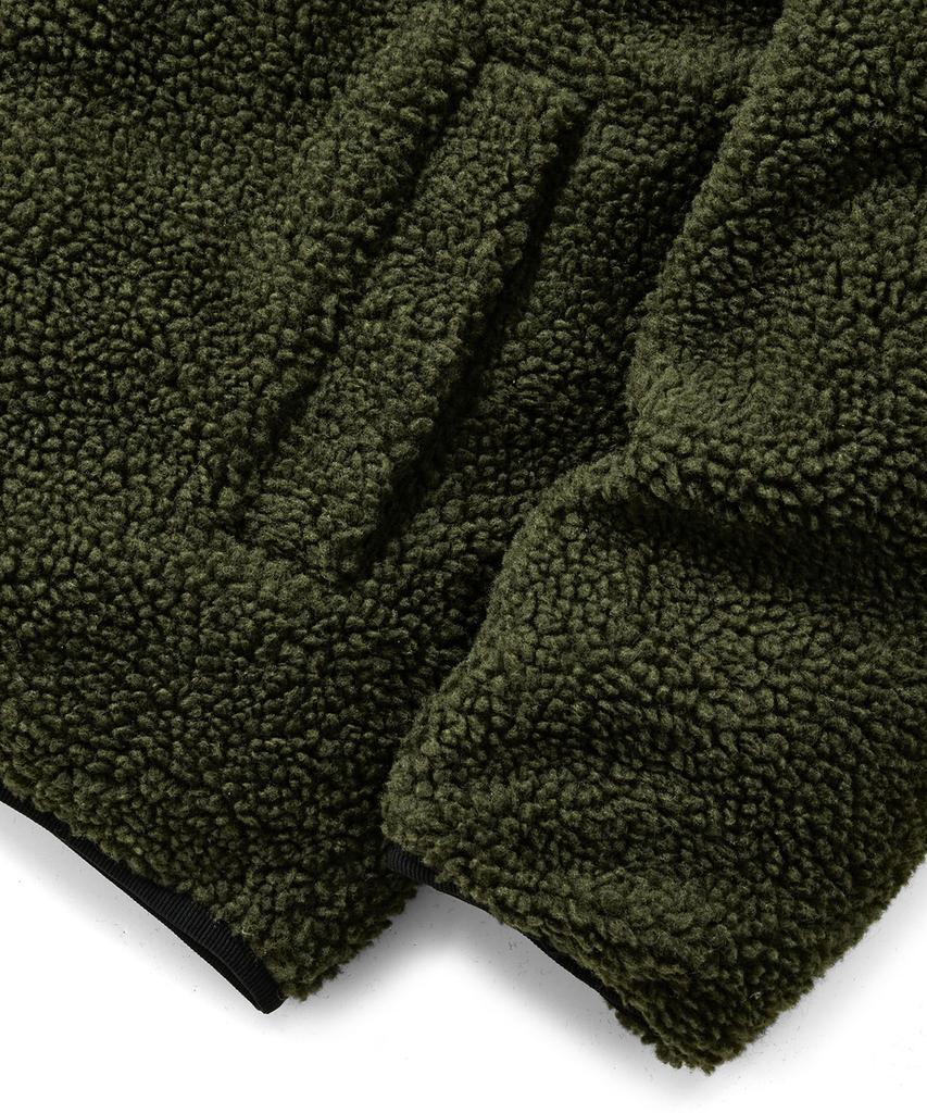 Kulte 825 Reversible Sherpa Padded Jacket Khaki