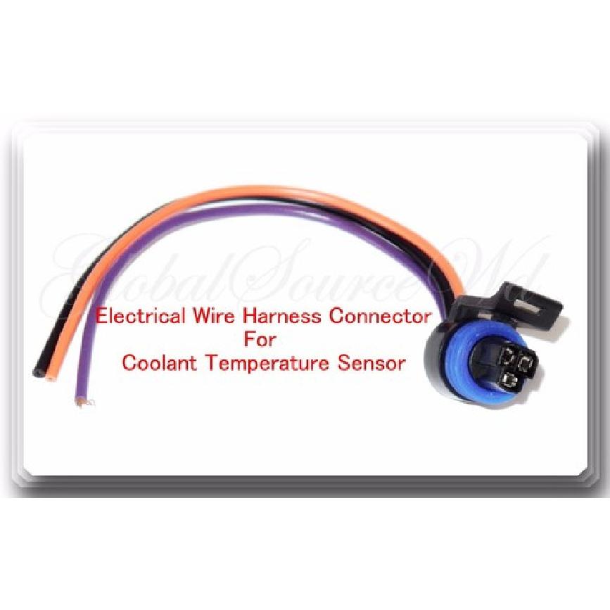 3 Wire Coolant Temperature Sensor Pigtail Harness Connector For Buick Chevrolet