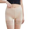 Modal Large Lace-Trimmed Three-Quarter Leggings: Solid Color, Anti-Exposure, Summer Thin Girls' Safety Pants