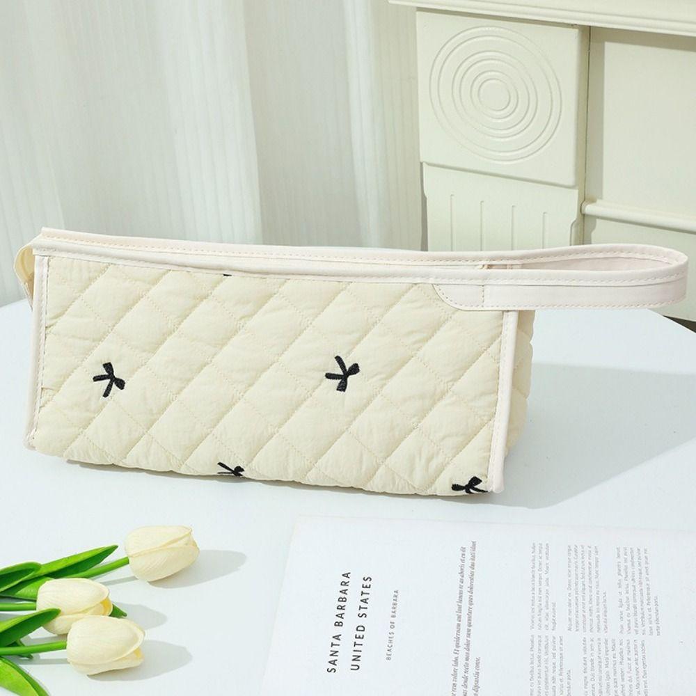 With Handle Hair Dryer Storage Bag Large Capacity Stationery Organizer Travel