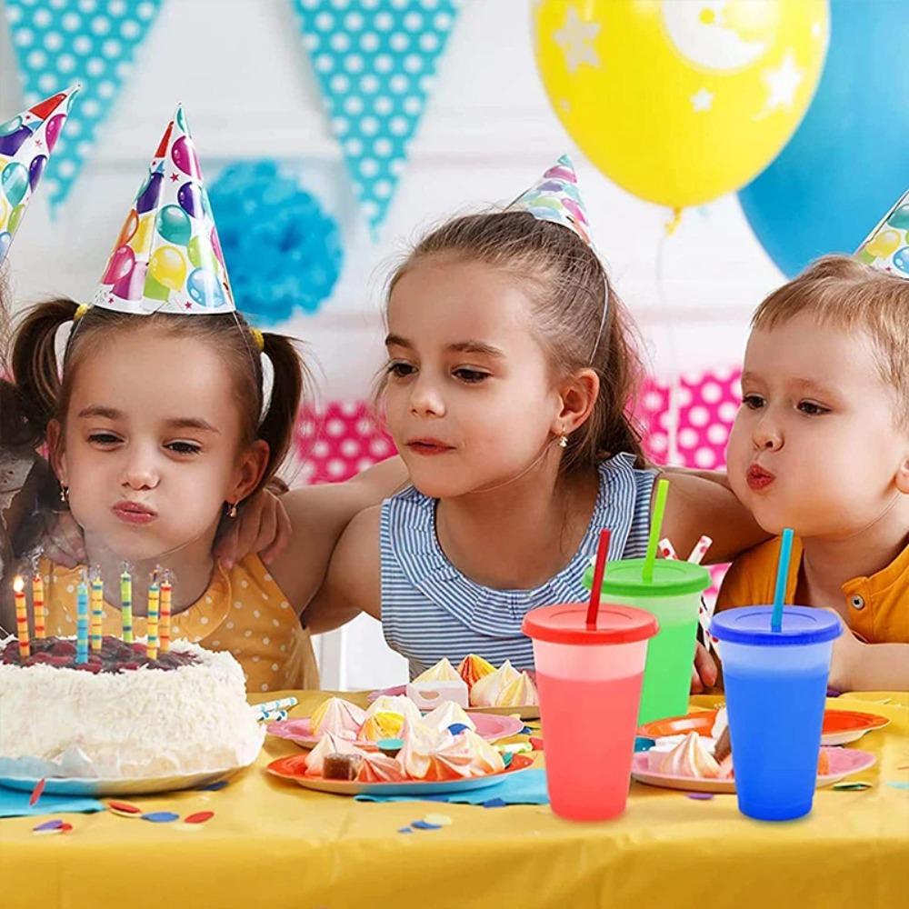 

Пищевой стакан с соломенными чашками, меняющими цвет, портативная дорожная кружка