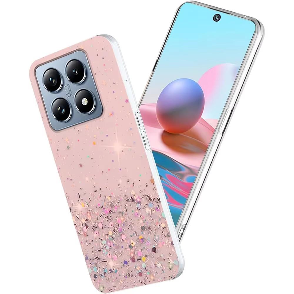 

Bling Glitter Soft Silicone Sequins Clear Case for Xiaomi 14 13 Pro Mi14 Mi 13 Lite CIVI2 Mi 14T Pro 5G Sparkle Cover Xiaomi 13T Pro