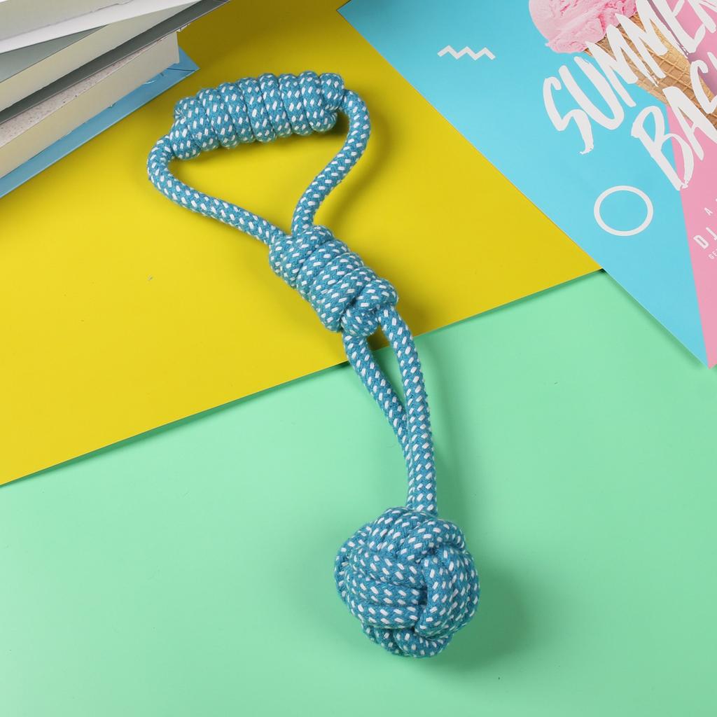 Hundespielzeug Hundebeißseil Zähneknabberseil Knoten Spielzeug Shiba Inu Teddy Welpen Kleine und Mittelgroße Hunde Langeweile Vertreibungsspielzeug