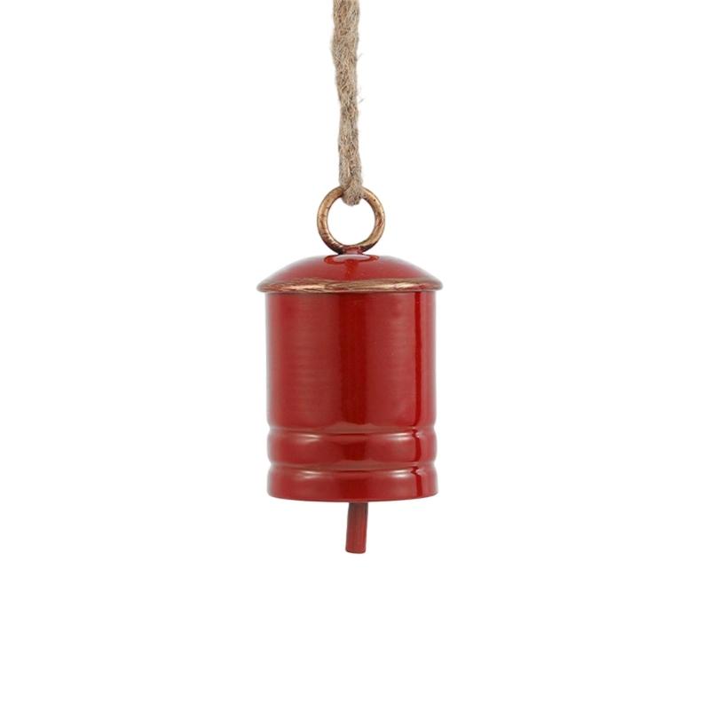 Iron Christmas Bell Holiday Decorations For Fireplaces Mantels Doorway Festival Tree Accent Party Supplies
