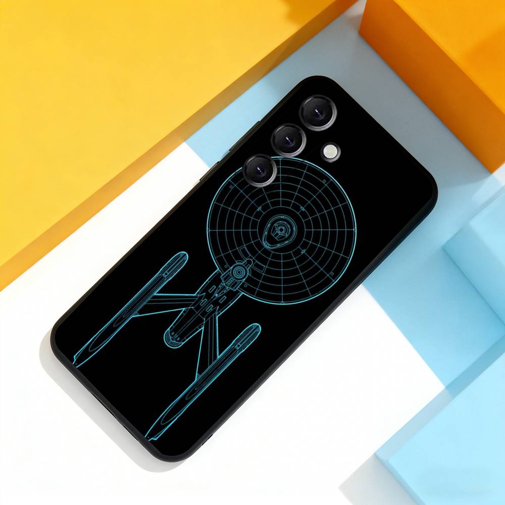 S-Star-Trek S-Ships Cool For Samsung Galaxy A 22,71,53,52,51,72,73,5G,Note,J7,8,9 Phone Case Soft Black Cover