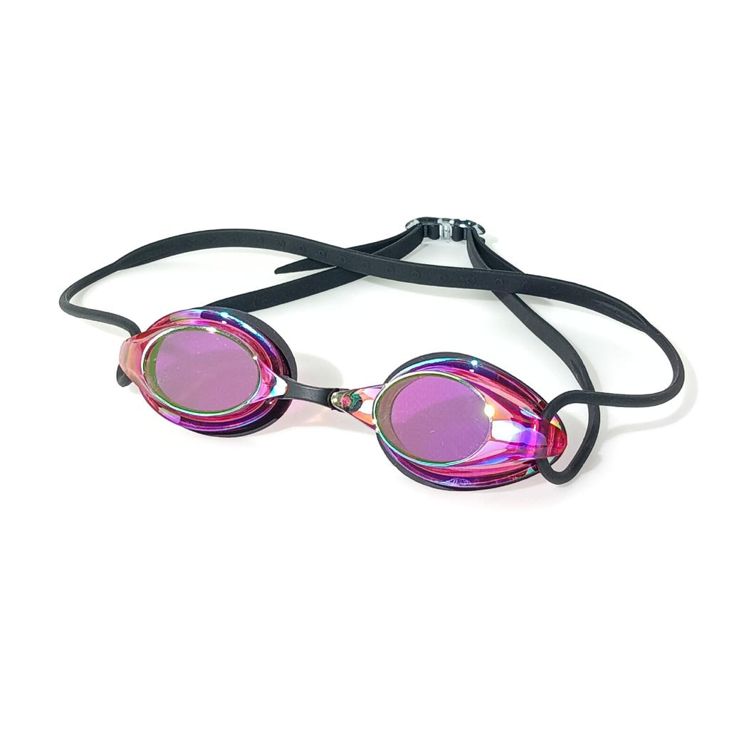 High-definition anti-fog swimming goggles for men and women, silicone electroplated swimming goggles, specialized for training and competition,