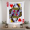 Vintage Poker Anime Tapestry Hanging Tarot Hippie Wall Rugs Dorm Home Decor