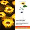 Cross-Border LED Solar Sunflower Lawn Lamp – Outdoor Decorative Garden Light