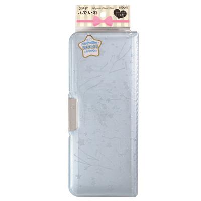 Kutsuwa Magnetischer Buntstift Helle Farbe Buntstift Sherbet Blau Etui, Etui, 2-türig,