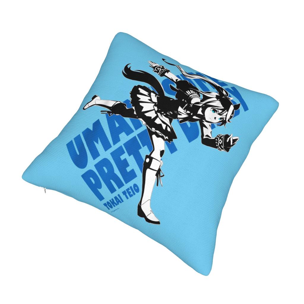 Printing Umamusume Pretty Derby Tokai Teio Pillowcase Polyester Cushion Cover Gift  Pillow Case Cover Bed Square