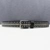 Gothic Y2K Star Eyelet Rivet Leather Belt