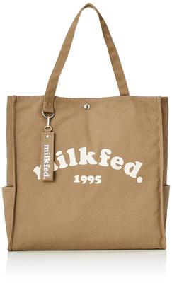Tasche KANTEN QUADRATISCHE TOTE COOPER LOGO 103212053011 Beige [Milkfed] Damen