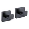 2/4Pcs Towel Hooks Rustproof Strong Load-bearing Simple Installation Heavy-Duty Wall Mounted Shower Hooks Robe Towel Hangers