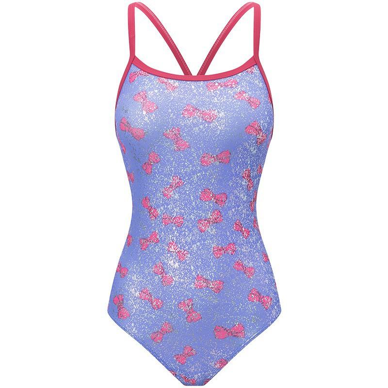 Japanese College Style Swimming Pool Competitive Racing Learning Triangle One-piece Swimsuit Female Cute Student Sweet Girl