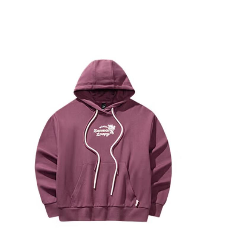 ANTA x ZANMANG LOOPY Women's Casual Hooded Print Sweatshirt