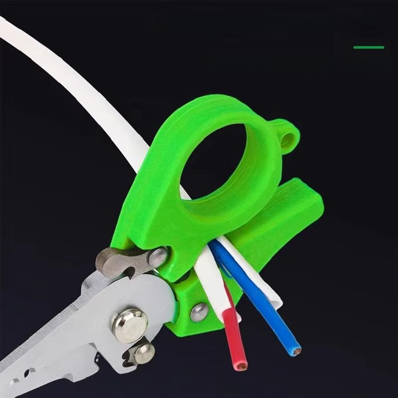 Multi-Function Wire Stripping Pliers - Pocket-Sized Cable Cutter & Crimping Tool for Electricians
