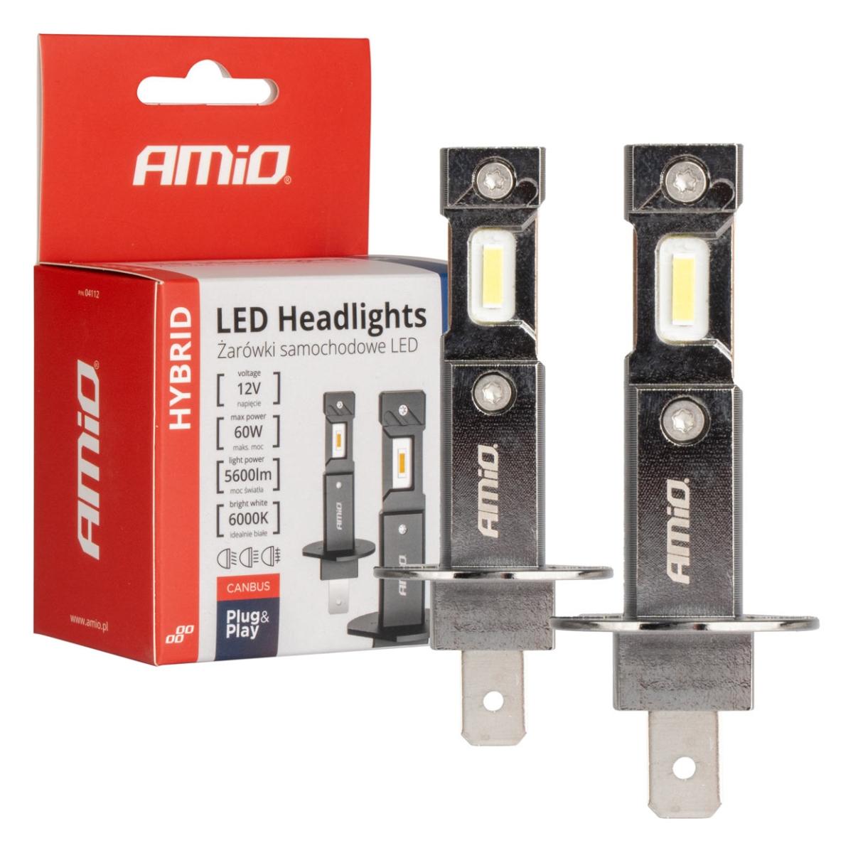 LED automašīnu spuldzes HYBRID H1 sērija