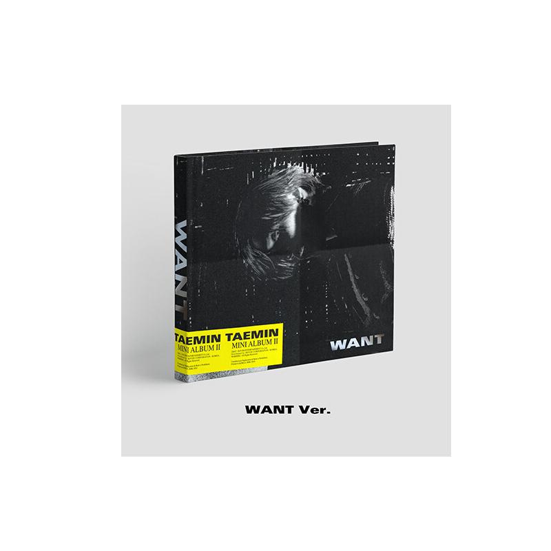 Buy SHINee TAEMIN - WANT / 2ND Mini Album ( Choice Cover