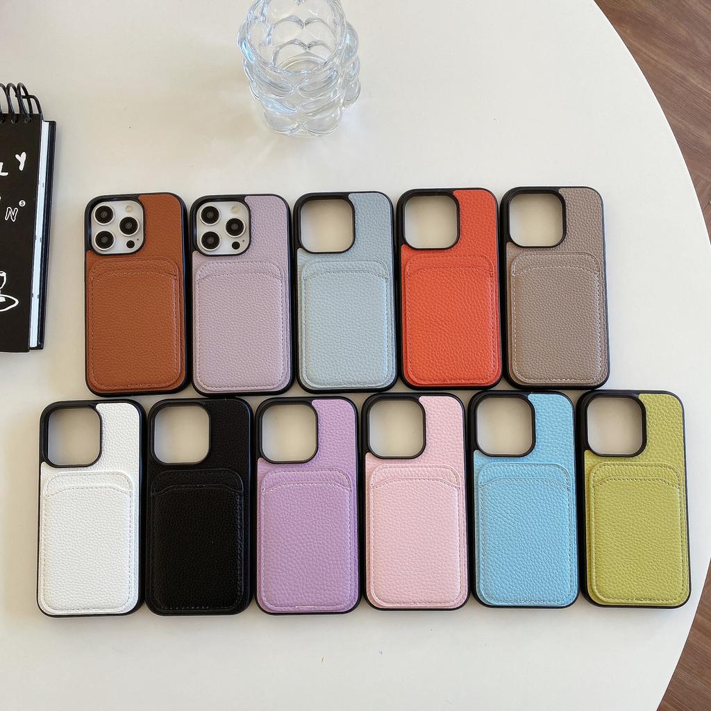 Vertical Cards Solt Wallet Leather Case For IPhone 15 Pro Max 14 Plus 13 12 Mini 11 XR X XS 6 7 8 SE 2022 Bag Pocket Purse Cover