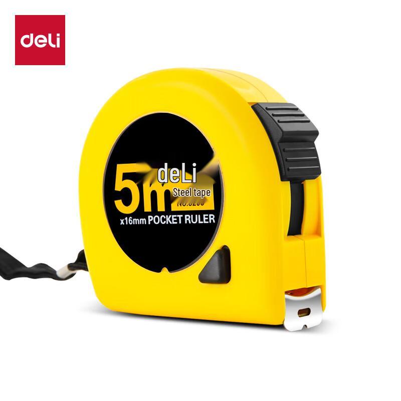 Deli 5m Locking Steel Tape Measure