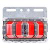 24V Vehicle Side Marker Light, Waterproof Lightemitting Diode, Highbrightness Ground Light Red 1