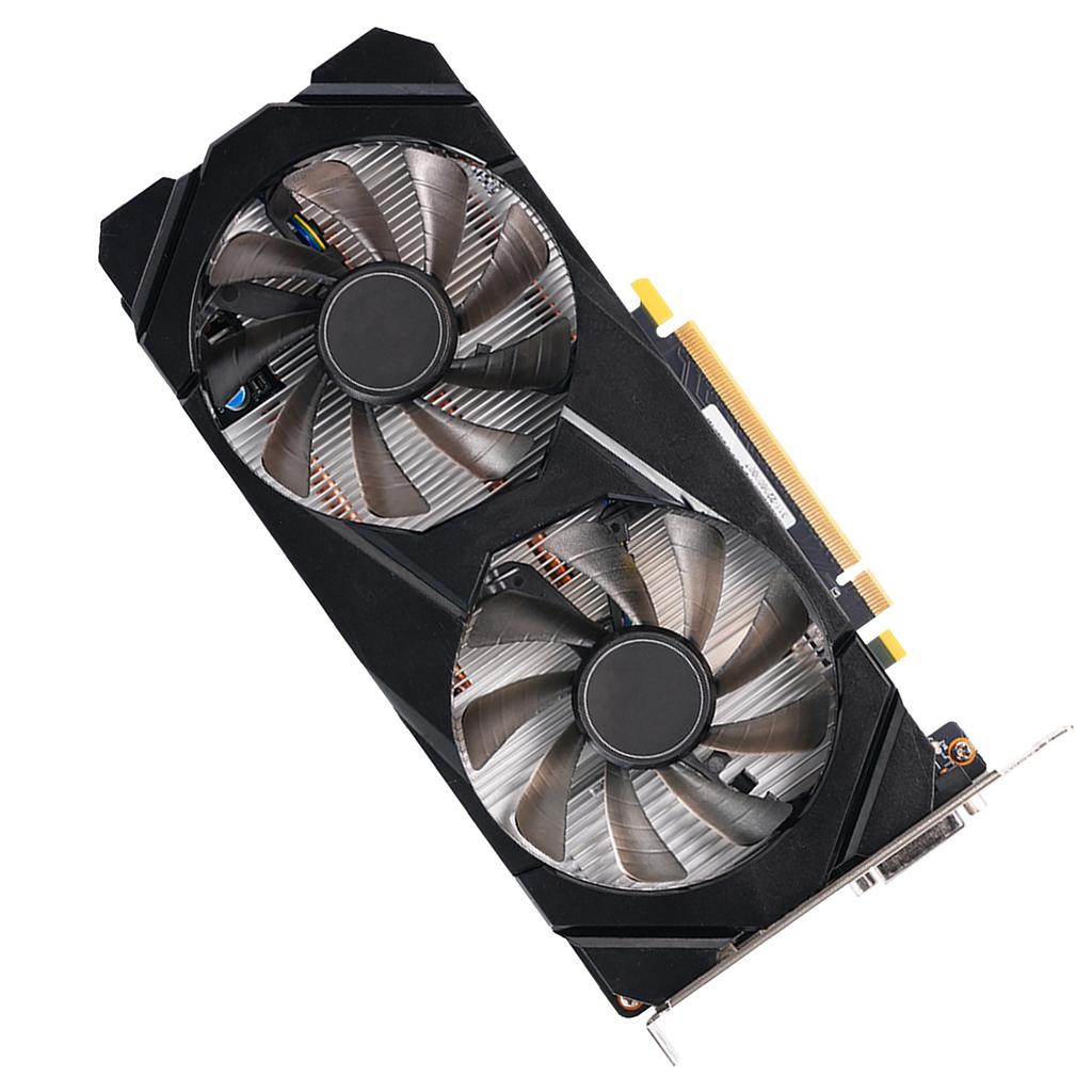 GTX1660 Super 6GB Graphics Card GDDR5 192Bit Dual Fan Computer Graphics Low Power GPU for Working Gaming Video Editing