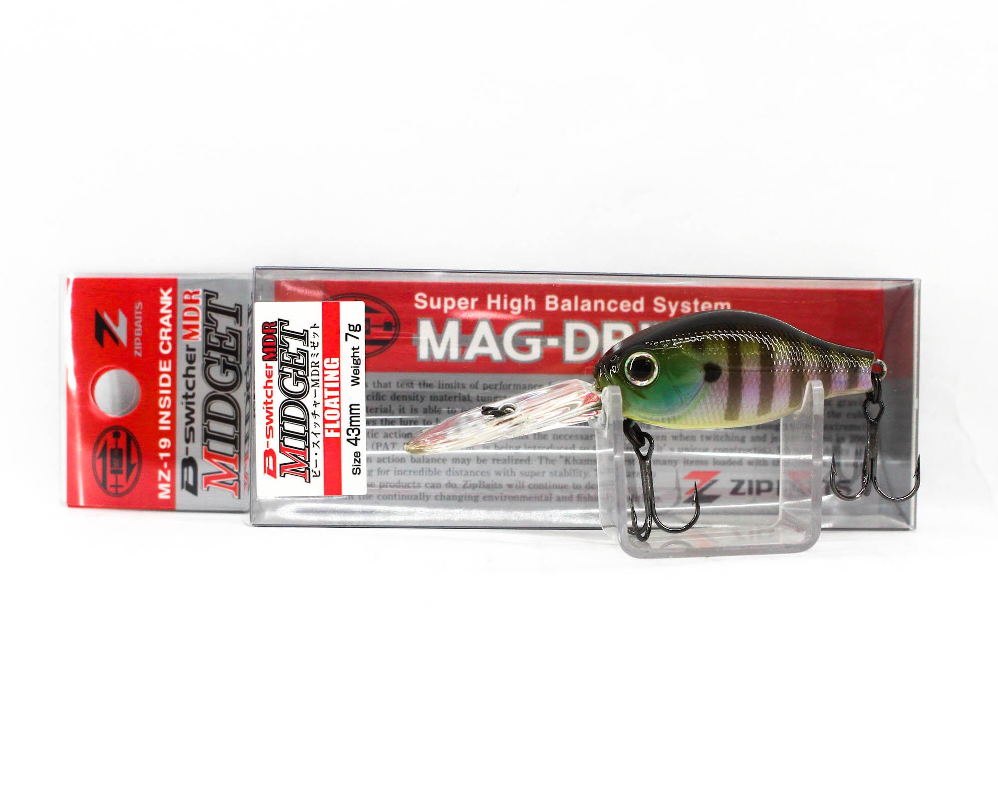 Zipbaits B Switcher MDR Midget 43mm Esca Galleggiante 082 (2150)
