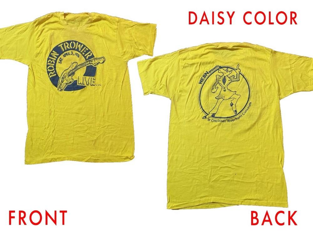 Classic Robin Trower 1976 Tour CottonMen All Size20D832 Unisex T-Shirt XXL