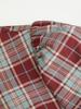 Europese en Amerikaanse Dames Plaid Hoge Hals Pofmouw Mini Jurk