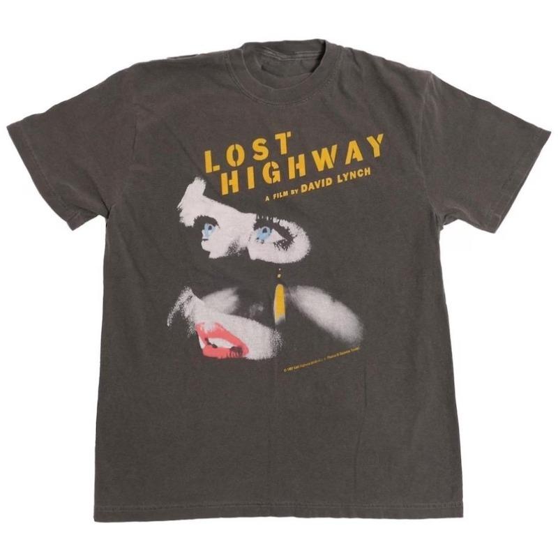 

Novelty Lost Highway David Lynch Movie Horror Movie Style Graphic T Shirt Women Unisex Cotton Tee Summer Spring Oversized Tops S