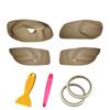 Suitable for Volkswagen 02-06 Bora Golf 4 Door Panel Leather Interior Modification Microfiber Leather Cross-border Delivery Tool