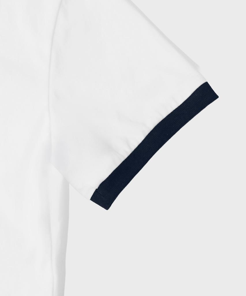 Maseumaluljeueopaeleol Signature Symbol Ringer T-Shirt_Navy