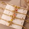 Fashion DIY Diverse Pendant Bracelet Non-fading Gold-plated Light Luxury Bracelet Jewelry