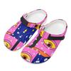 Novelty Printed EVA Clogs Adult Unisex Breathable Lightweight Slip On Casual Footwear Soft Sole Summer Sandals Summer Daily Wear