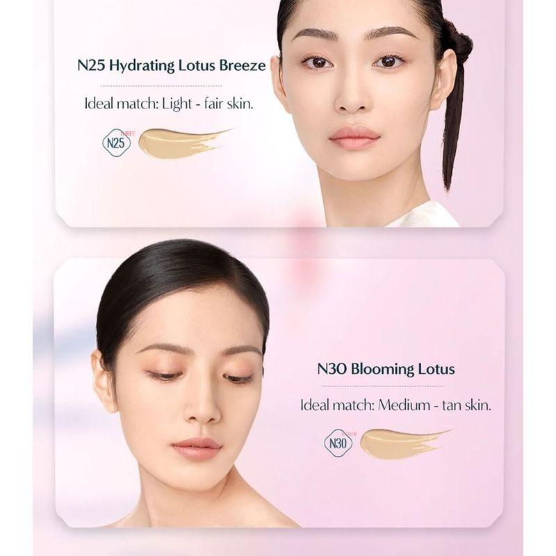 Florasis - Flawless Jade Andningsbar Långvarig Cushion Foundation (Ode till broderi) - 3 nyanser