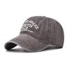 Hat Youth Letter Embroidered Baseball Hat Pure Cotton Sun Hat Visor