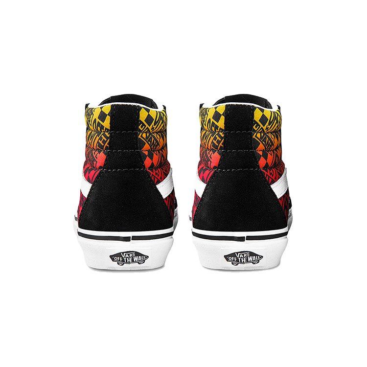 Vans SK8 High top Kids' Skateboarding Shoes Black Multicolor Children Aged 3 7 Years Old VN0A4BUW2N5