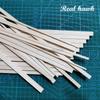 Longueur 500 mm Épaisseur 2 mm Largeur 3/4/5/6/7/8/9/10 mm Bandelette de Bois Balsa AAA+ Bâtonnets Bandelettes pour Modèle d'Avion/Bateau DIY