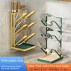 Multi-Functional Kitchen Storage Rack: Luxurious, Creative, Multi-Layer Design for Pot Lids and Utensils