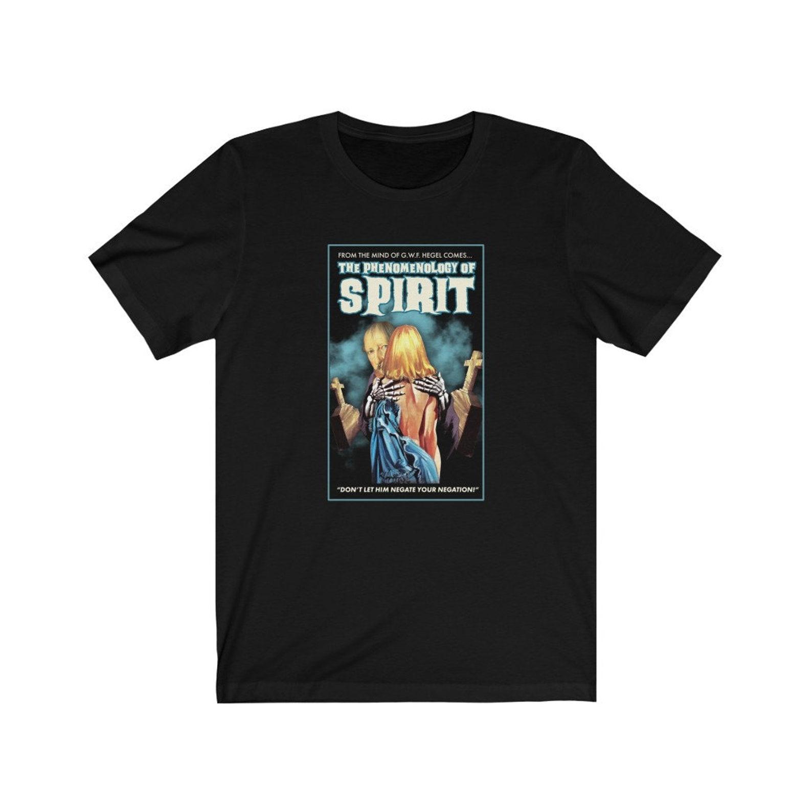 Hegel Phenomenology of Spirit Horror Paperback T-shirt S