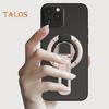 Magnetic Phone Ring Stand 360 Degrees Rotating Luminous Phone Bracket Multi-Angle Adjustable Double-Sided Phone Holder for Stress Relief & Mood