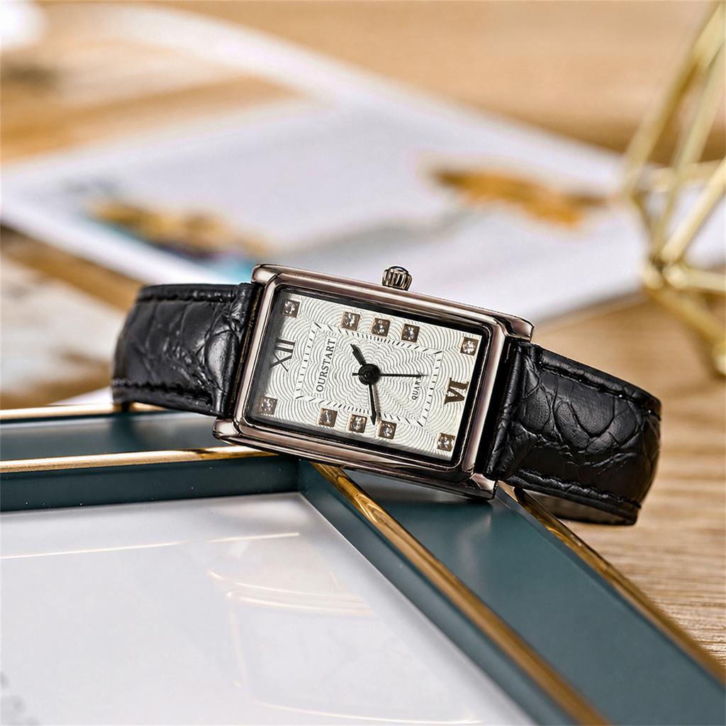Women's Square Set Quartz Watch