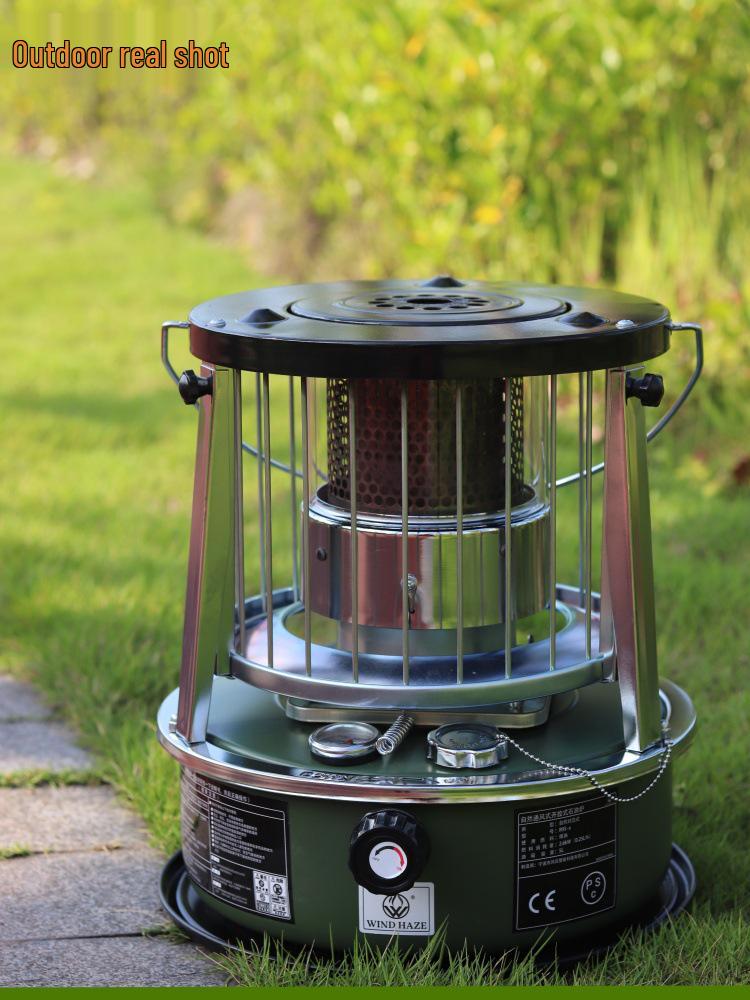 Portable Adjustable Kerosene Heater for Home, Outdoor Camping, BBQ, and Ice Fishing