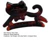 Hair Claw Cat Shape Stable Anti-Slip Design Hair Clip Back Head Large Hair Claw Lightweight Half-Tied Hair Accessory
