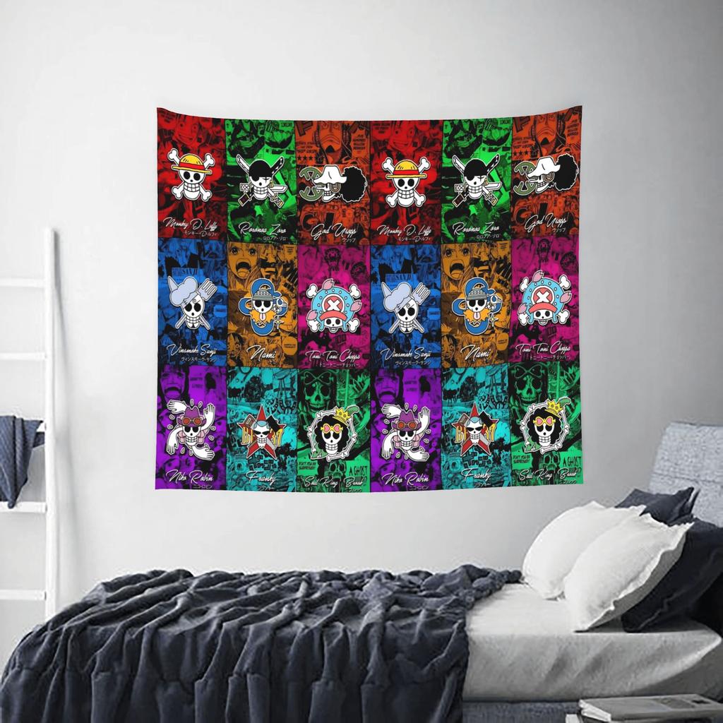One Piece Cutecore Tapestry Wall Hanging Blanket Tapestry Home Decor Items Wall Decorations